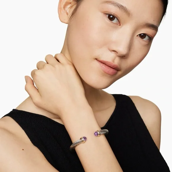 DAVID YURMAN ๐ AUTHENTIC Classic Cable Bracelet 7mm - Picture 6 of 15